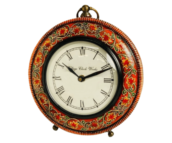 HandPainted Table Clock 1 HandPainted Table Clock