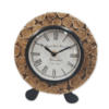 8 inch (4) Coin Table Clock
