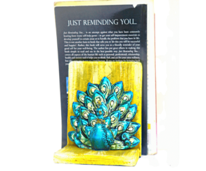 AMI-600 Peacock Blue Bookend