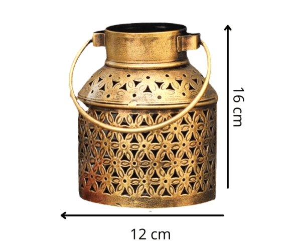 MILK CANE T-LIGHTS HOLDER