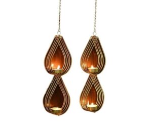 ABOUT HANGING T-LIGHT HOLDER