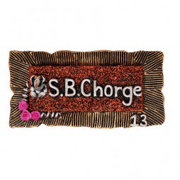 S.B.CHORGE NAME PLATE