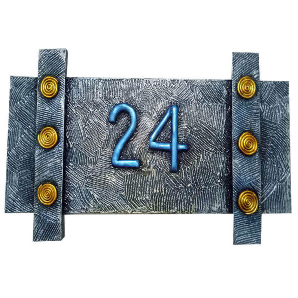 WOODEN 24 NAMPLATE