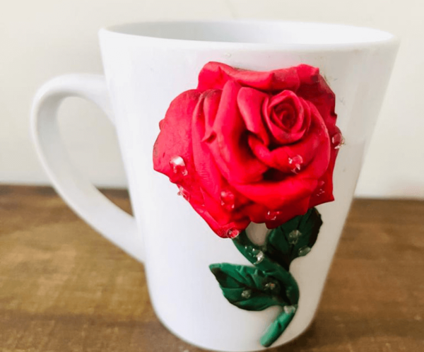 Valentine's Day Rose Coffee Mug
