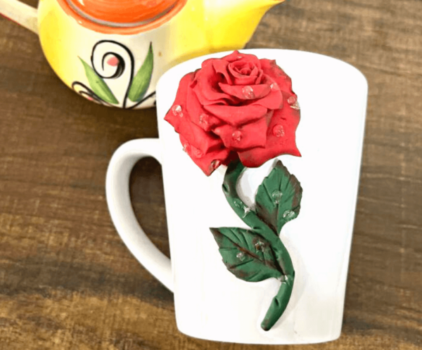 Valentine's Day Rose Coffee Mug