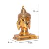 Lord Gautam Buddha Metal Statue Beautiful Gold Antique Finishing Meditation Buddha Murti Religious Idol for Home Office Decoration & Pooja Gifting Purpose Sculpture...