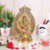 Ganesha Metal Statue,Ganpati Murti for Pooja Room & Decor Your Home,Office,Religious Idol Gift Article,Showpiece Figunrines.