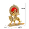 Durga Maa Murti,Shero vali ma Metal Statue for Navratri Pooja,Temple Pooja,Decor Your Home & Office,Religious Idol Gift Article,Showpiece Figurines...