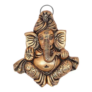 Wall Hanging Ganesha ji Looks Very Beautiful Decorative for Wall It is Also an Ideal Gift as Wedding Gifts,Corporate Gifts,Birthday Gifts,Diwali Gifts,New Year Giftsetc.