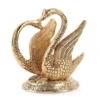 MG0109A Oxidize Metal Handicrafts Decorative Golden Swan Duck Shape Napkin Holder Dining Tableware Handmade Handicrafts showpiece Gifts