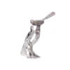 Love Birds Couple Kissing Sitting on Tree,Animal Showpiece for Home Decorative Statue,Love for Romantic Gift to Boyfriend,Girlfriend,Wife,Husband,Friends,Family,Happy Home Decoration idol Showpiece,Study,desk Table Top idol Figurines,Gifting idol Item......,Silver