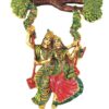 Radha Krishna Metal Statue Beautify Your Walls,Hanging Radha Krishna murti Swing on Tree menakri Decor Your Home,Office & Shwopiece Figurines,Religious Idol Gift Article.