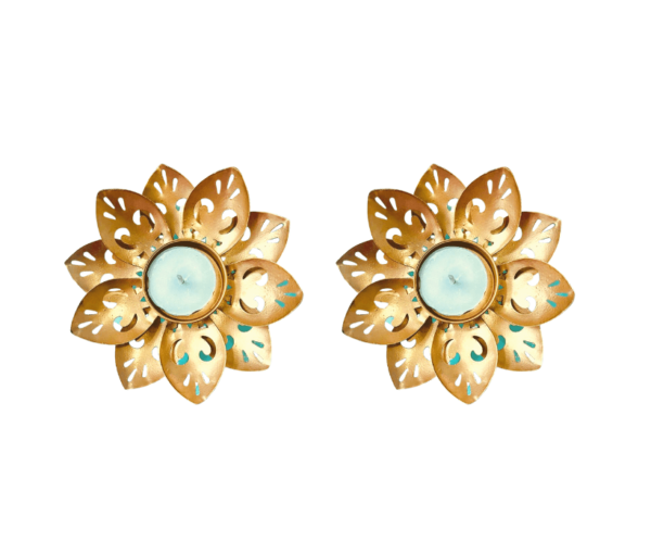 AMII90.png Tea Light Holder set two for home décor diwali décor