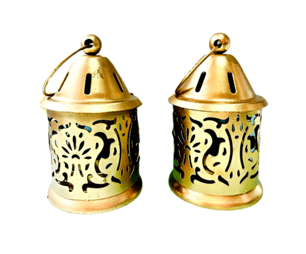 AMII92.png Metal hanging lantern tea light holder