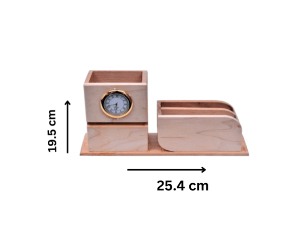 tiny png 2 Wooden table pen holder business card and mobile holder