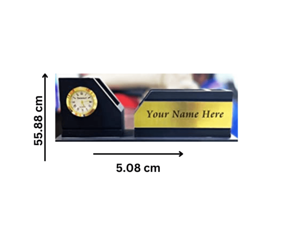 Wooden pen stand and mobile stand with your name or logo on it