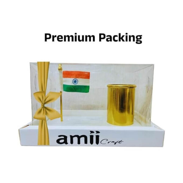 41XQtgguqL._SX679_.jpg amiicraft Marble Base Gold Plated Pen Stand with India Flag for Primium Gifting