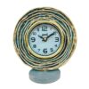 amiicraft Antique Wooden Table Clock for Bed Room and Office Table use