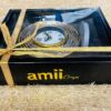 amiicraft Antique Wooden Table Clock for Bed Room and Office Table use